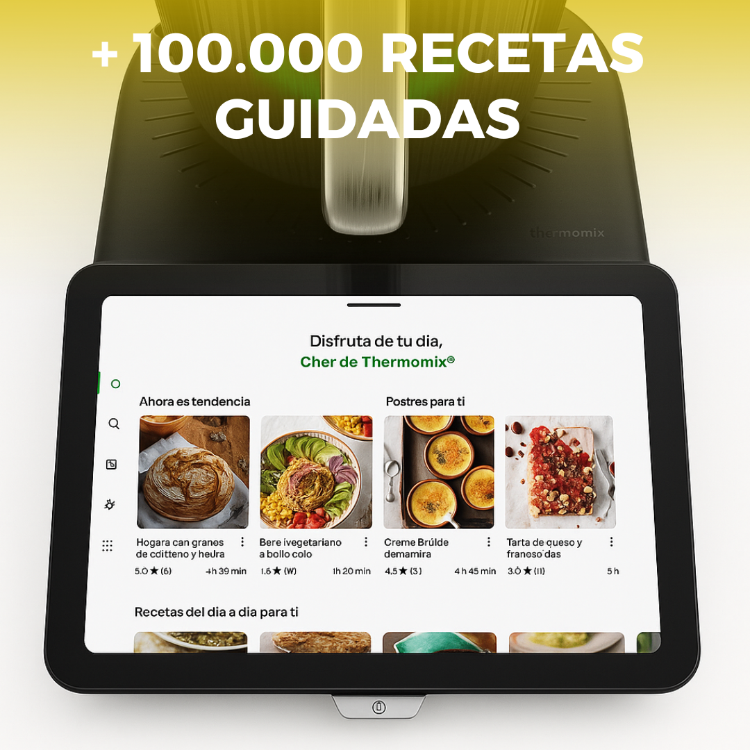 Thermomix® TM7 Cocina todo, más fácil y menos tiempo